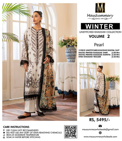 MAUSUMMERY Digital Printed KHADDAR Collection