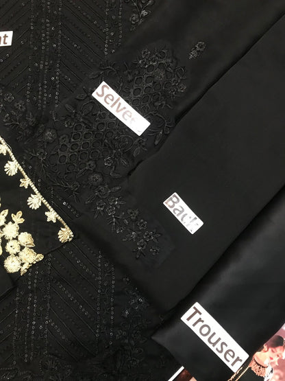 Azure Chiffon Embroidered Collection