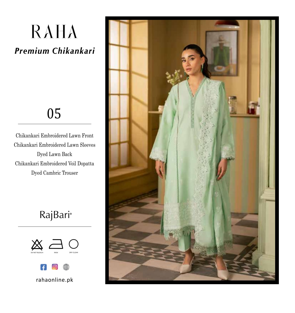 RAHA  PREMIUM CHIKANKARI