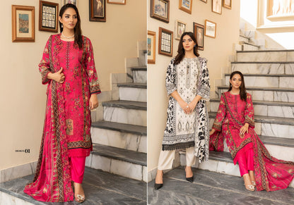 Frenzey Cutwork Dupatta Series