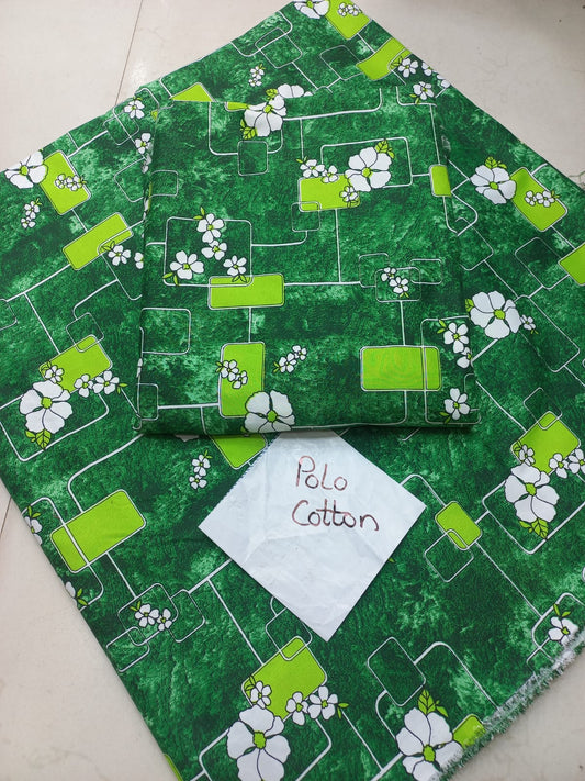 MICRO POLO COTTON ALL OVER 2 PC