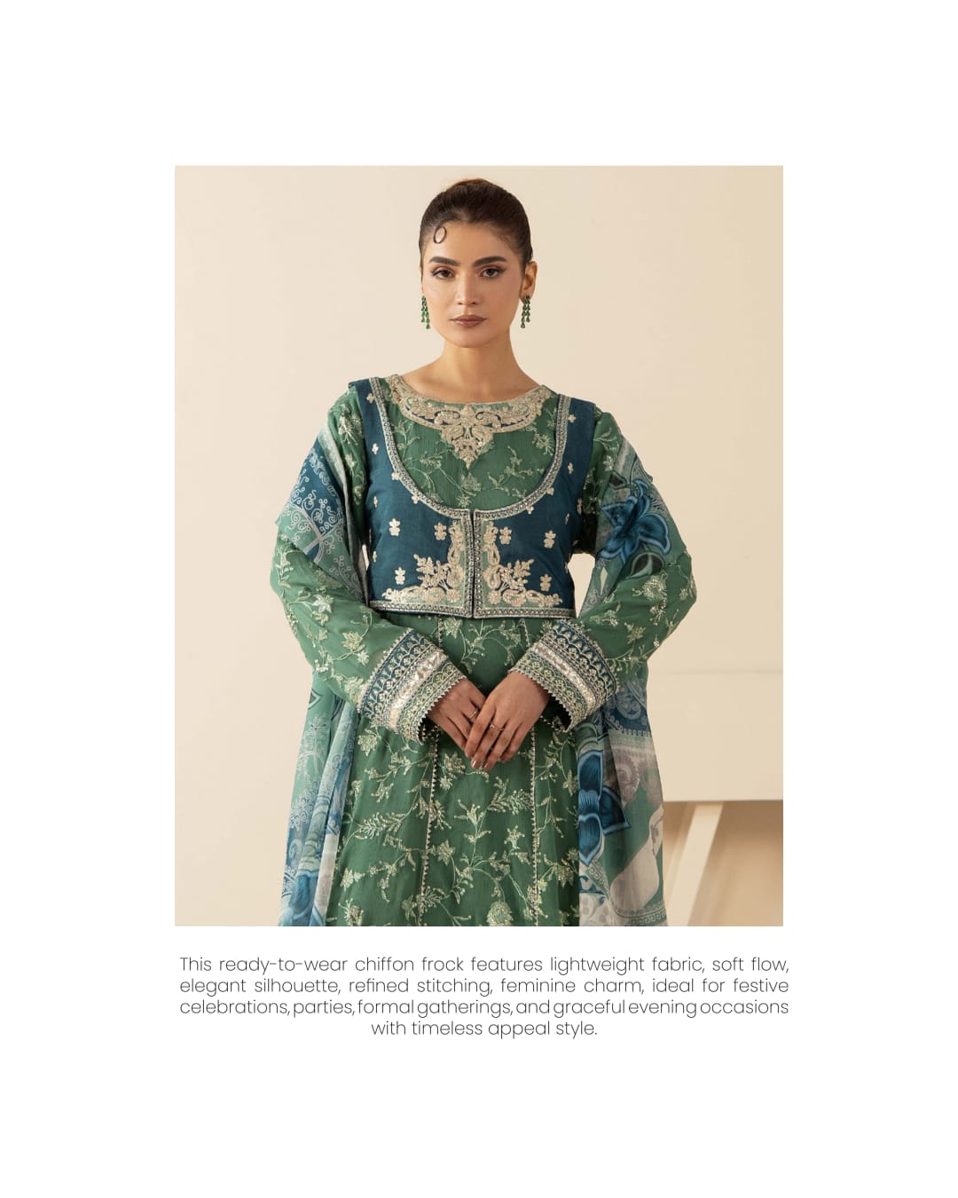 ADAN'S CHIFFON FROCK PRET'26 Vol-3