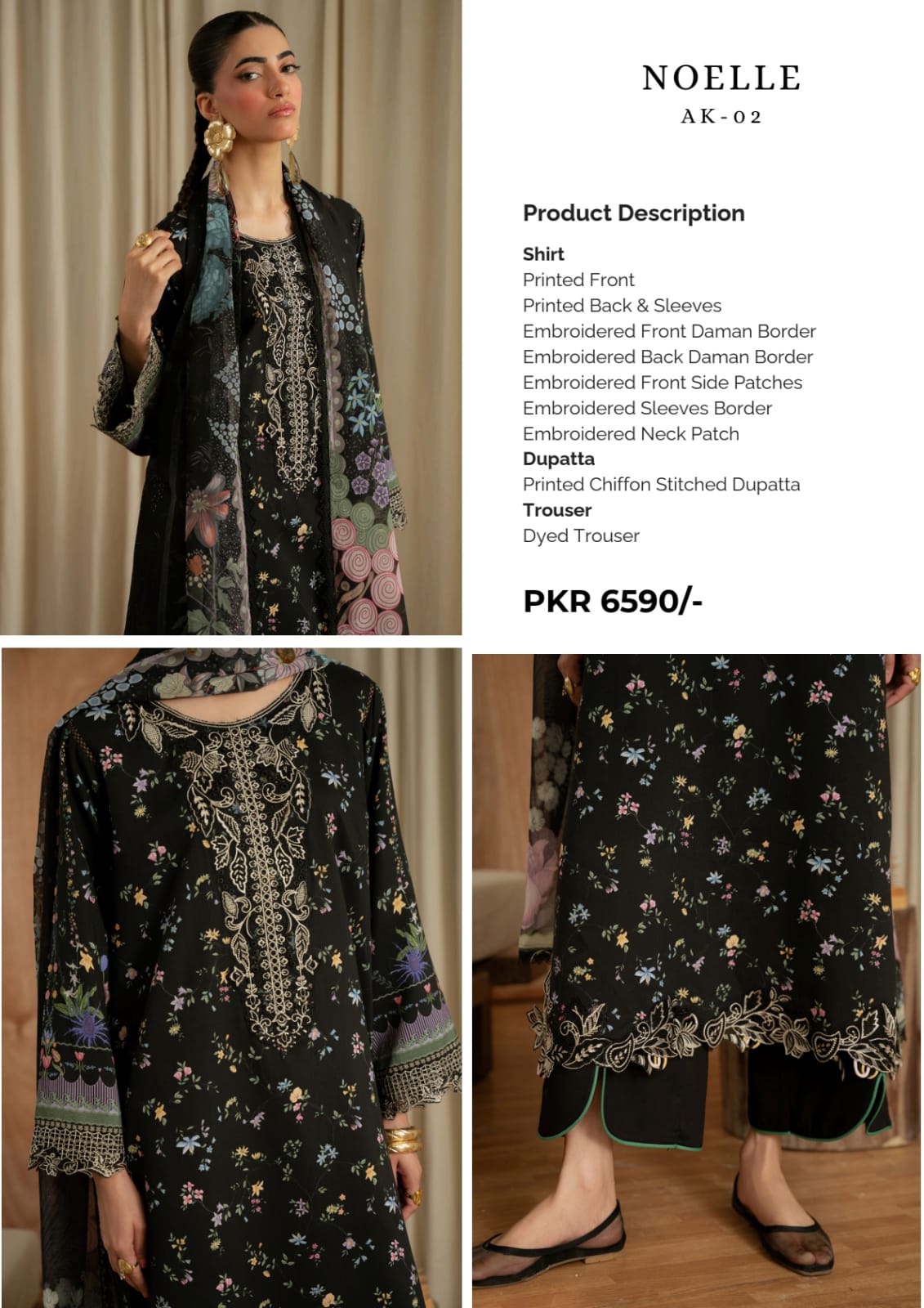 Print Luxe by Aabyan Embroidered Linen Collection