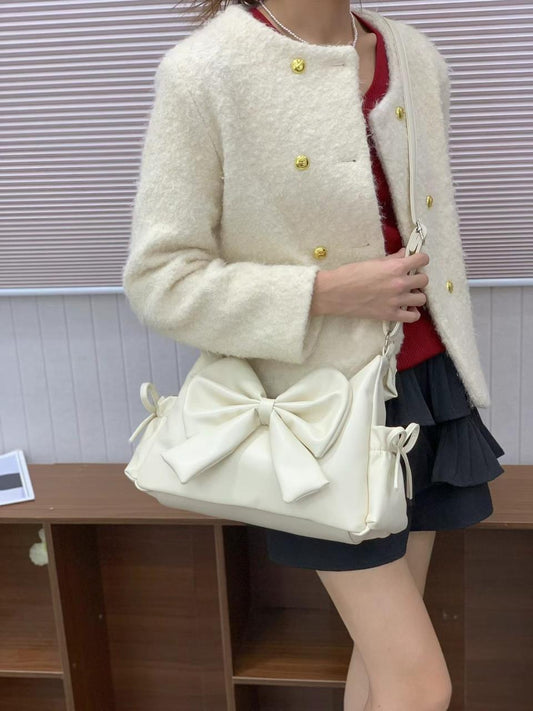 OFFICIAL BRANDED BOW STYLE HANDBAG & CROSSBODY