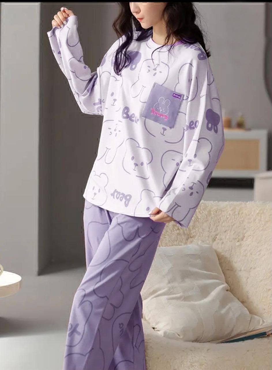 Printed Night Suit