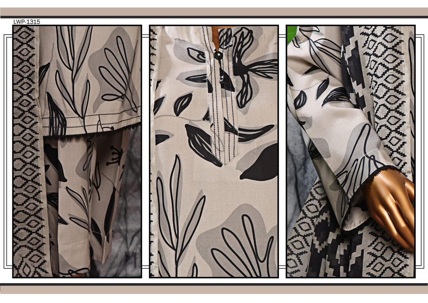 Linen Wintry Digital Printed Collection