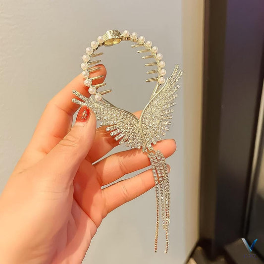 Fancy China butterfly hair Clew