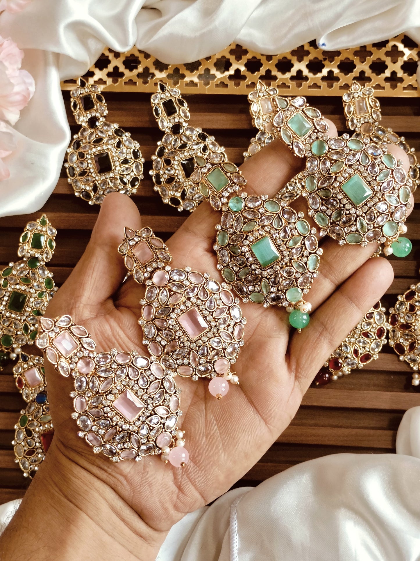 Beautiful Egyption Stone Earings