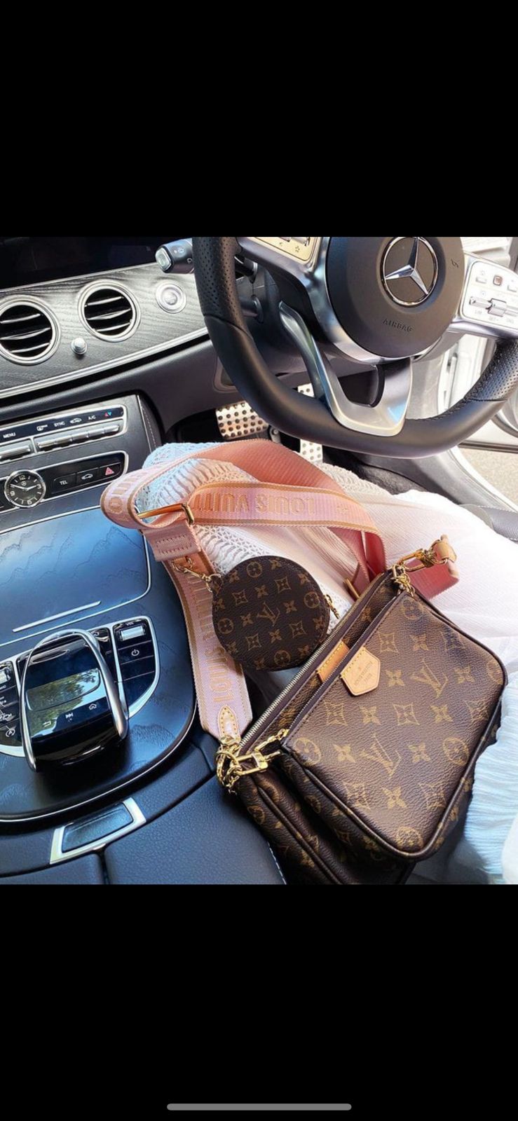LOUIS VUITTON POCHETTE 3 PCS SET