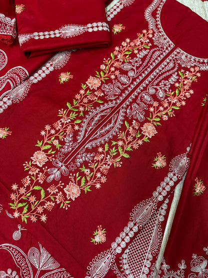 Zaib Luxury Lawn Embroidered Collection