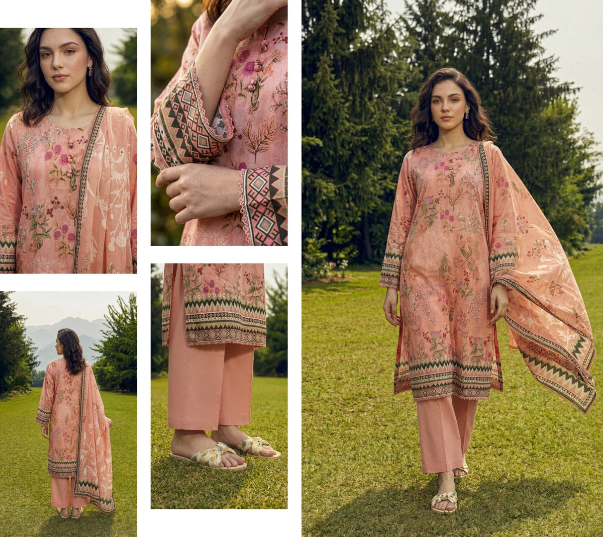 ELAYA PRINTS PREMIUM DROP 106 Lawn Prints