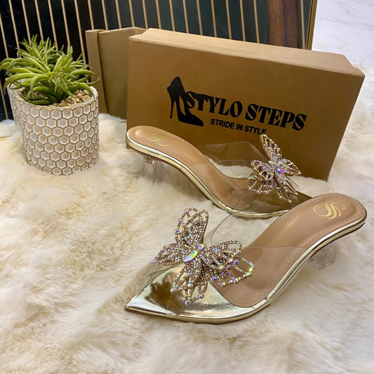 Prism Wings Transparent Heels