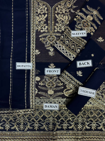 Asim Jofa Chiffon