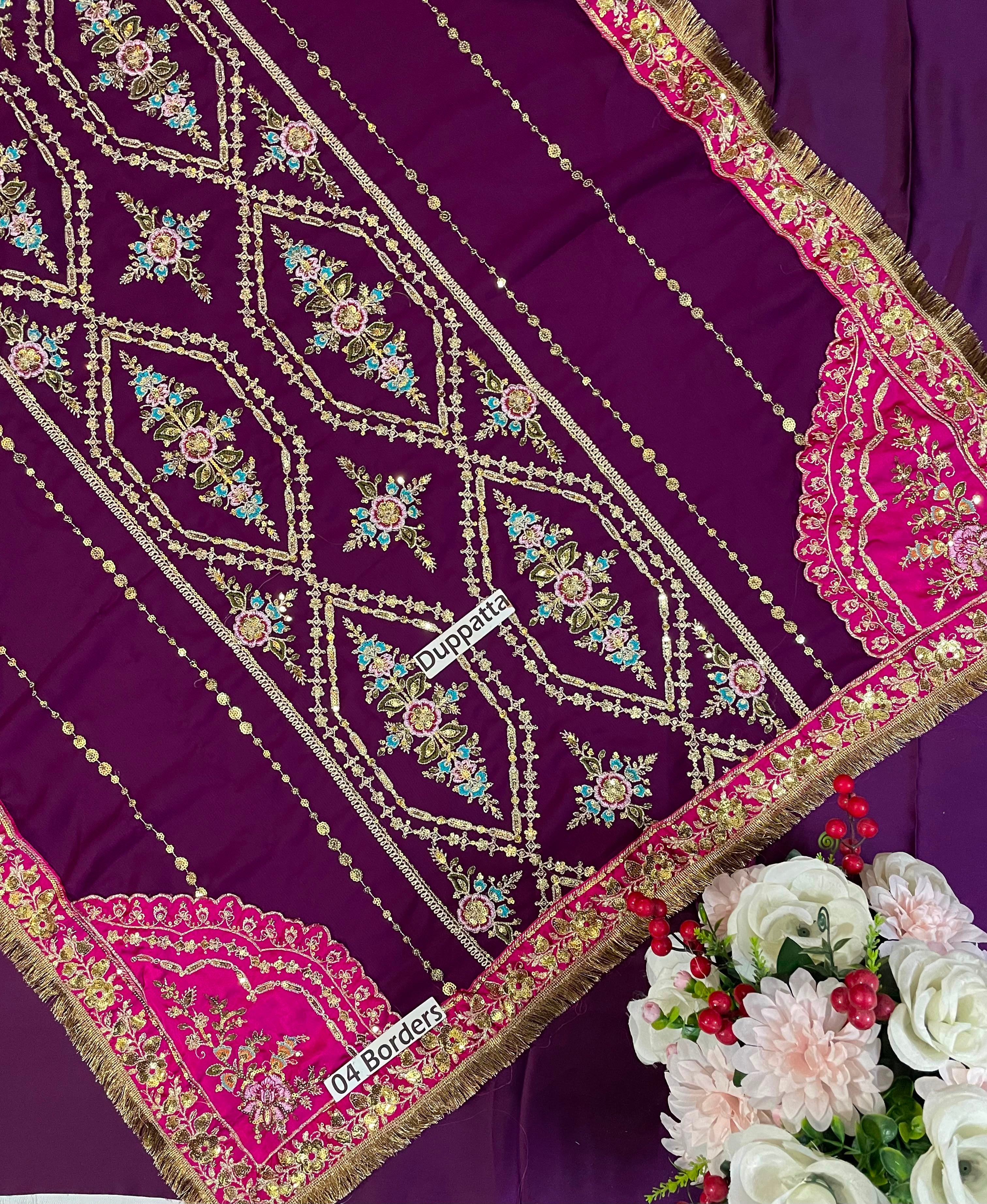 Maria-B Chiffon Embroidered Collection