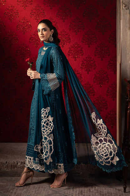 Azure Chiffon Embroidered  Collection