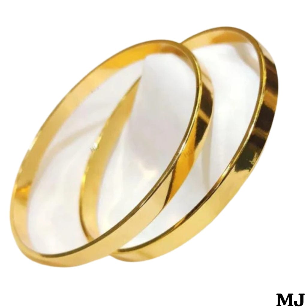 GOLD PLATED 2 PIECE BANGLES SET