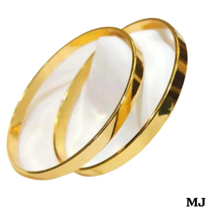 GOLD PLATED 2 PIECE BANGLES SET