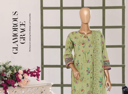 Samira Digital Printed Embroidered Chikankari Lawn Collection