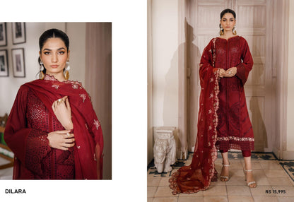 Naqsh By Bin Ilyas Embroidered Heavy Lawn