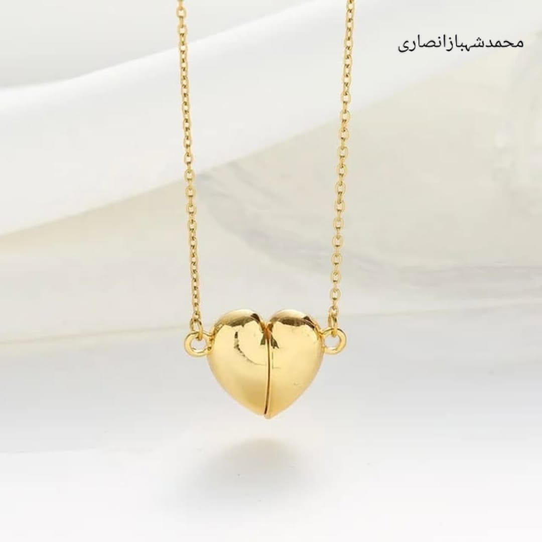 Magnet Heart Loket Chain