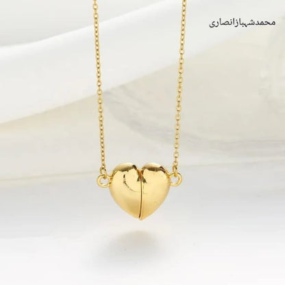 Magnet Heart Loket Chain