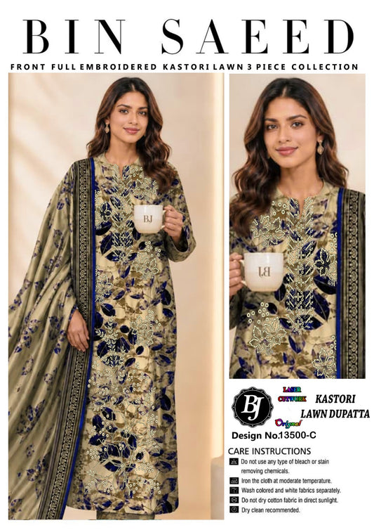 BJ Cotton Dupatta