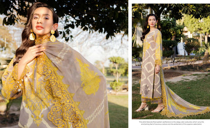 CHARIZMA SHEEN Embroidered Lawn