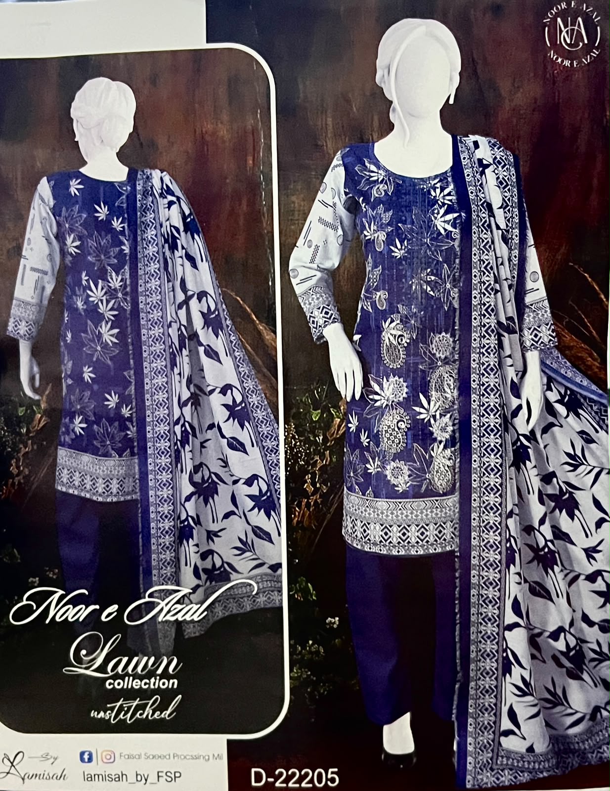 Noor e Azal Lawn 2026 Collection