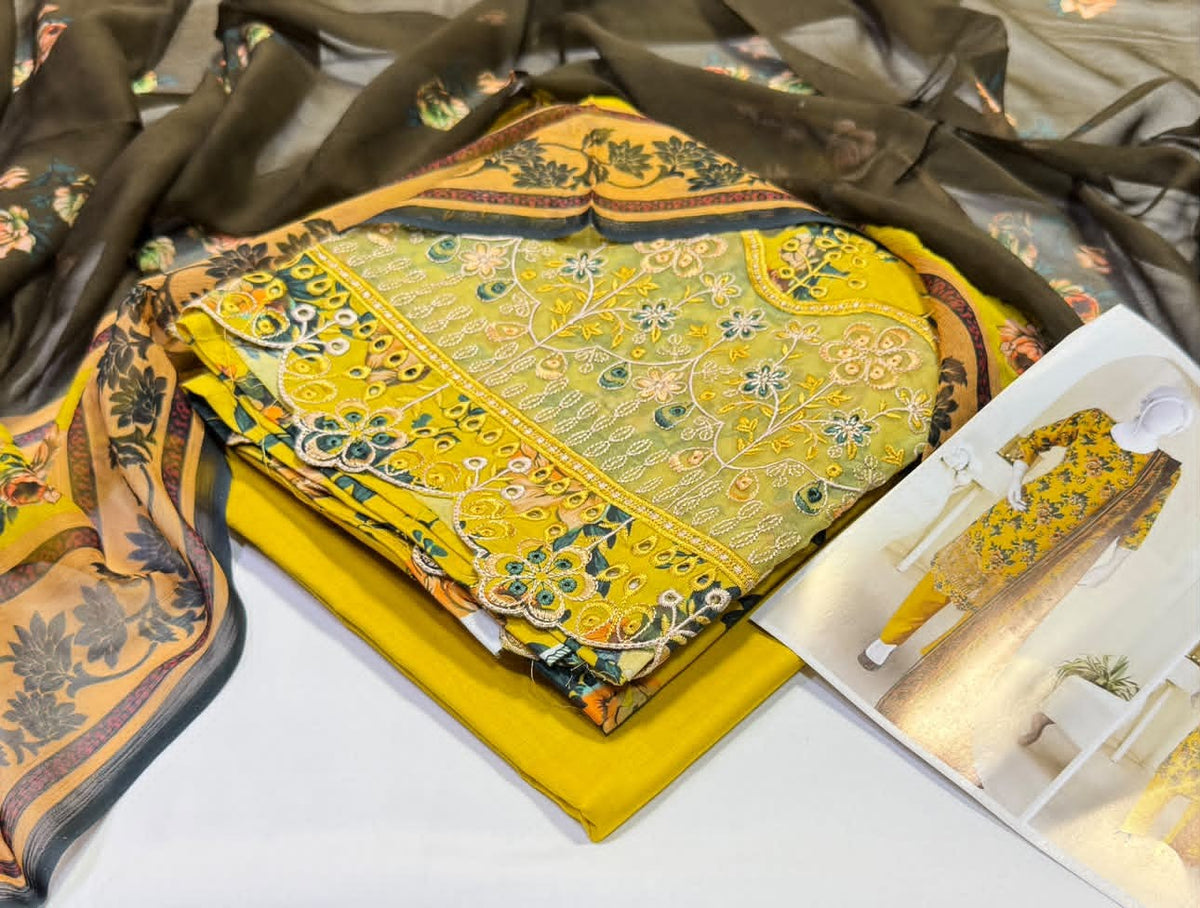 Boring Daman Embroidered Collection