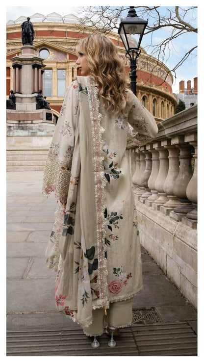 ALZOHAIB SUNSHINE BLOOM England Stories Embroidered Lawn