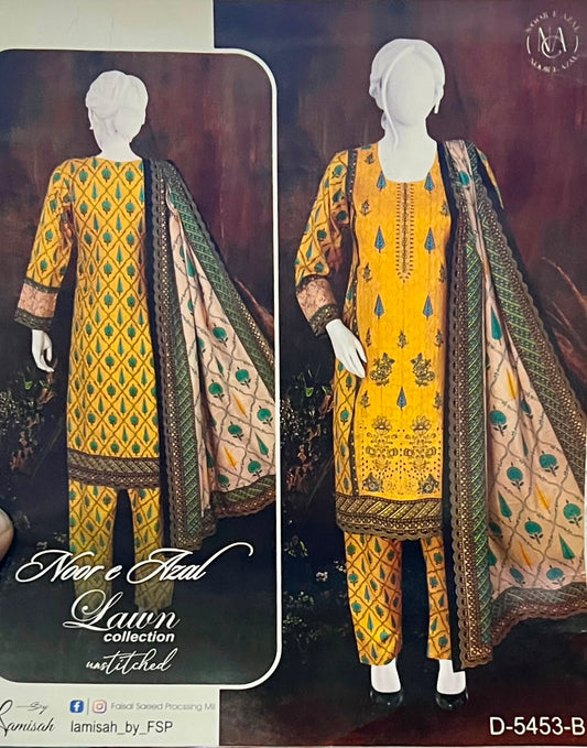 Noor e Azal Lawn 2026 Collection