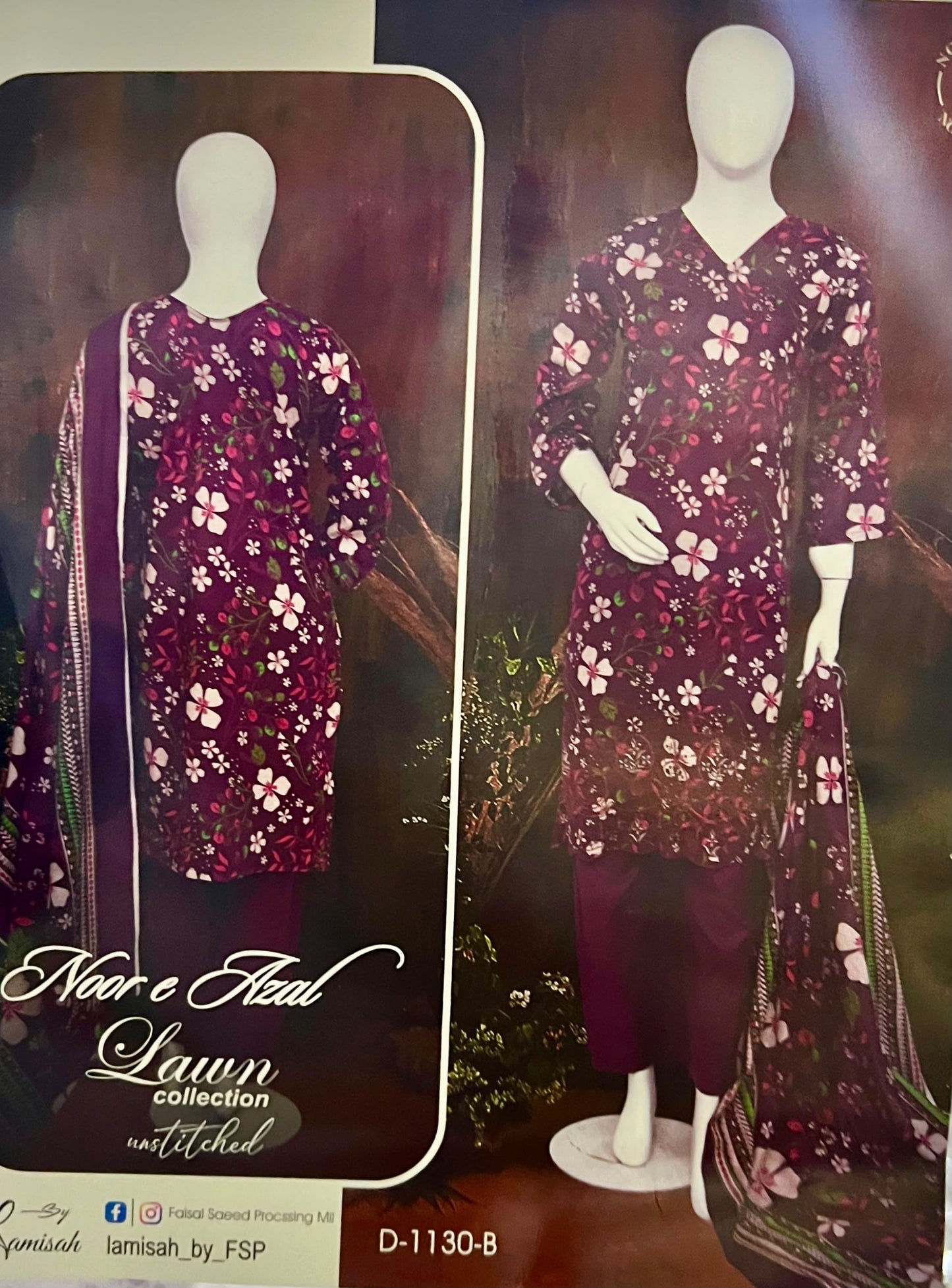 Noor e Azal Lawn 2026 Collection