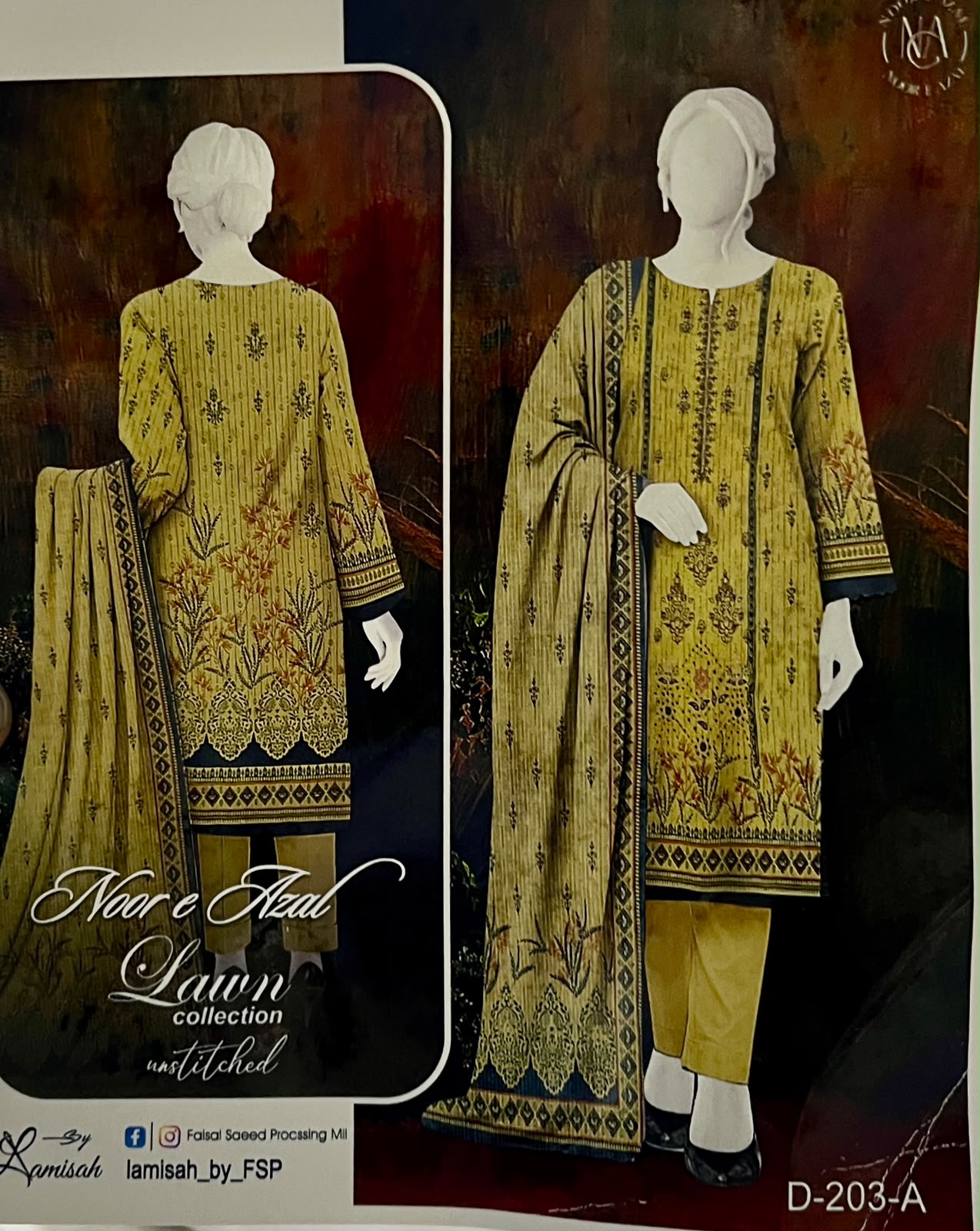 Noor e Azal Lawn 2026 Collection