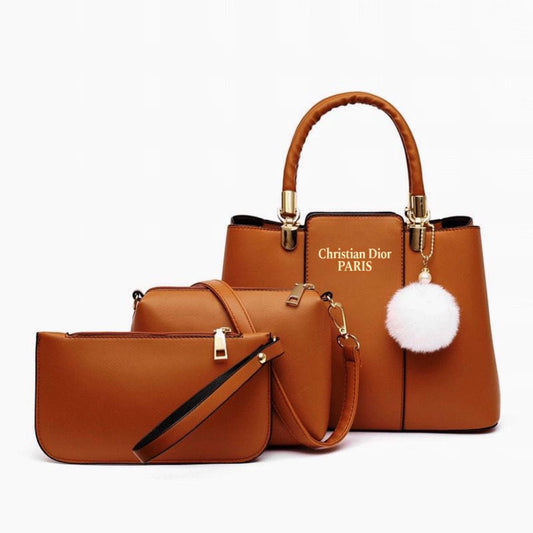 Christian Dior 3Pcs Shoulder Bag