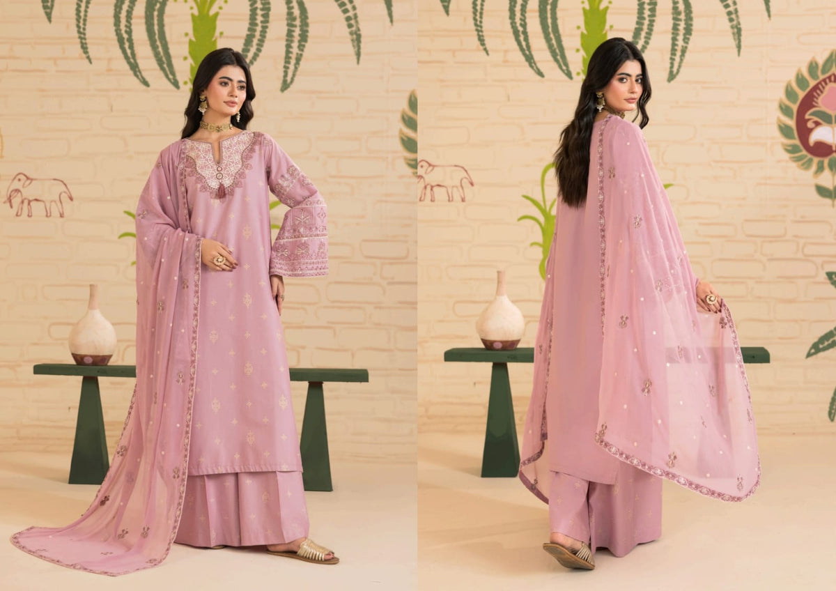 ZEENAT MOSHO PRET STITCHED COTTON CODES COLLECTION