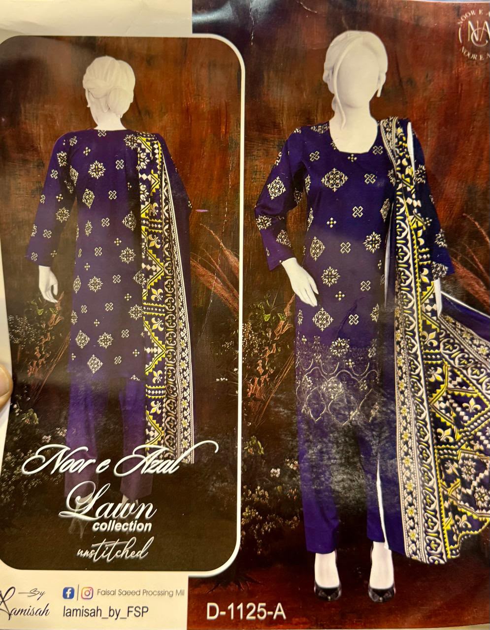 Noor e Azal Lawn 2026 Collection