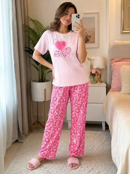 Printed Night Suit