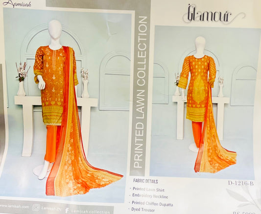 Glamour Printed Lawn