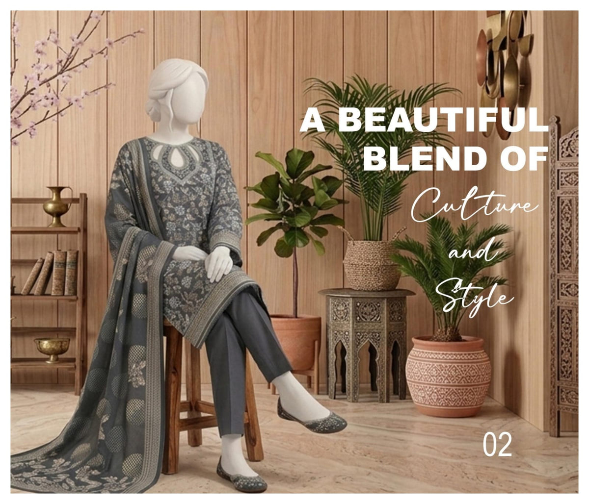 RANG-E-BAHAR Digital Printed Lawn 3 Piece Collection Vol-1 2026