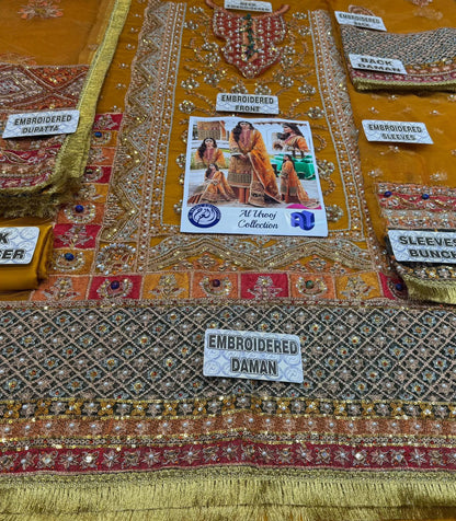 Shagun By Gisele Net Embroidered