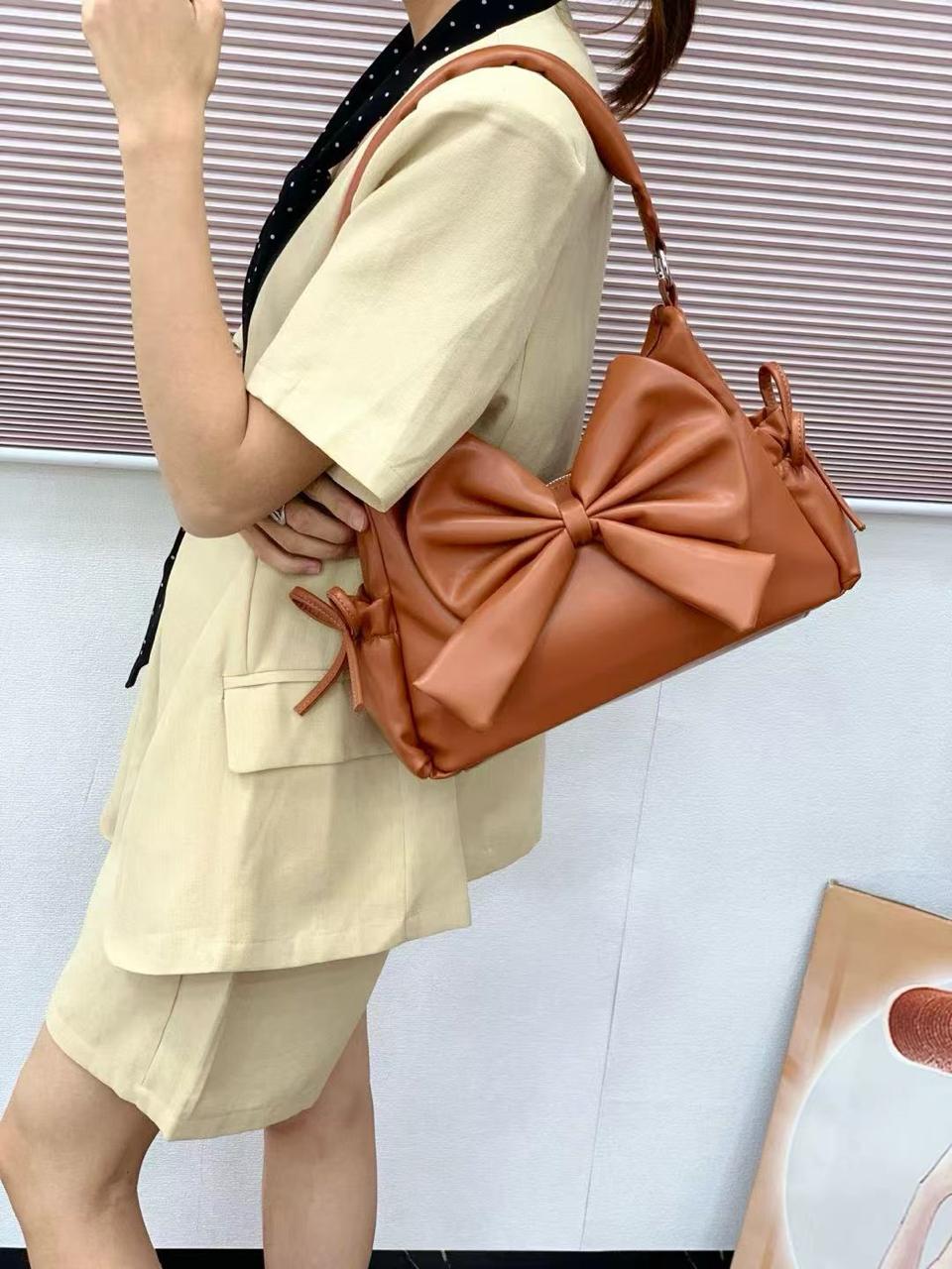OFFICIAL BRANDED BOW STYLE HANDBAG & CROSSBODY