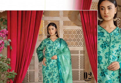 Orchid BiN Naeem Bana Dora Luxury Lawn