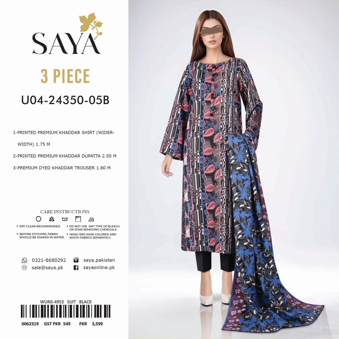 SAYA 3 Piece WINTER Collection