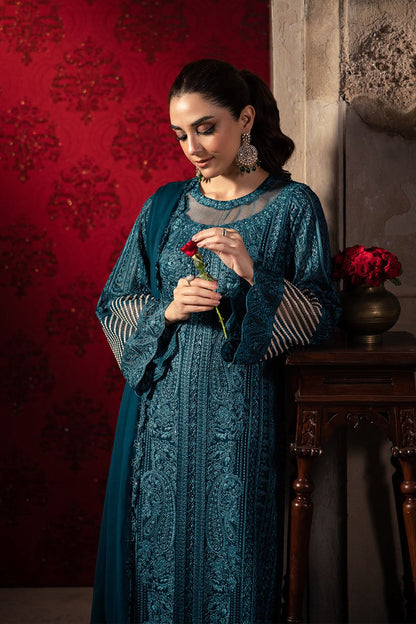 Azure Chiffon Embroidered  Collection