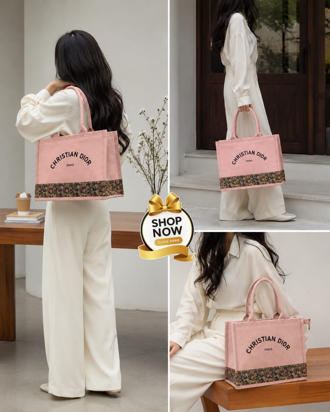 Christian Dior Big Size Tote Bag