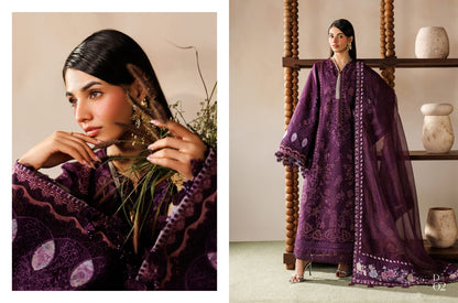 BAROQUE Embroidered LAWN 26 Eid Collection