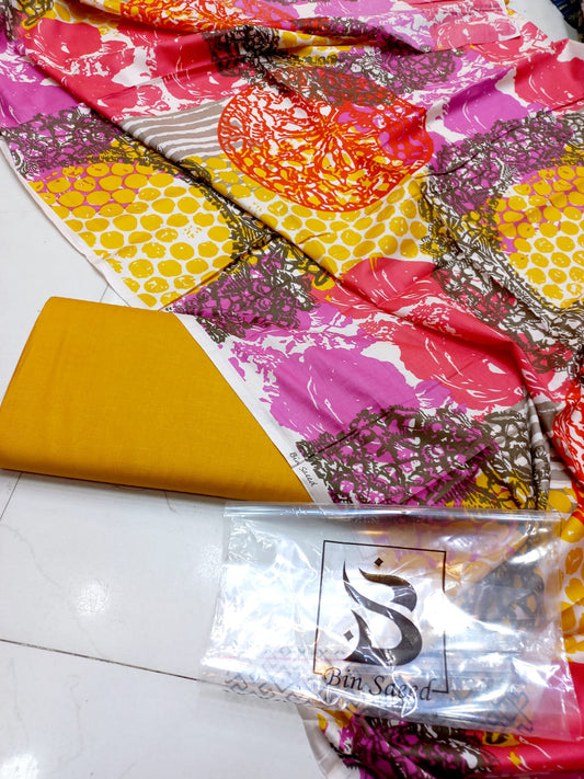 Farha & Fareha by Bin Saeed 2 Pcs