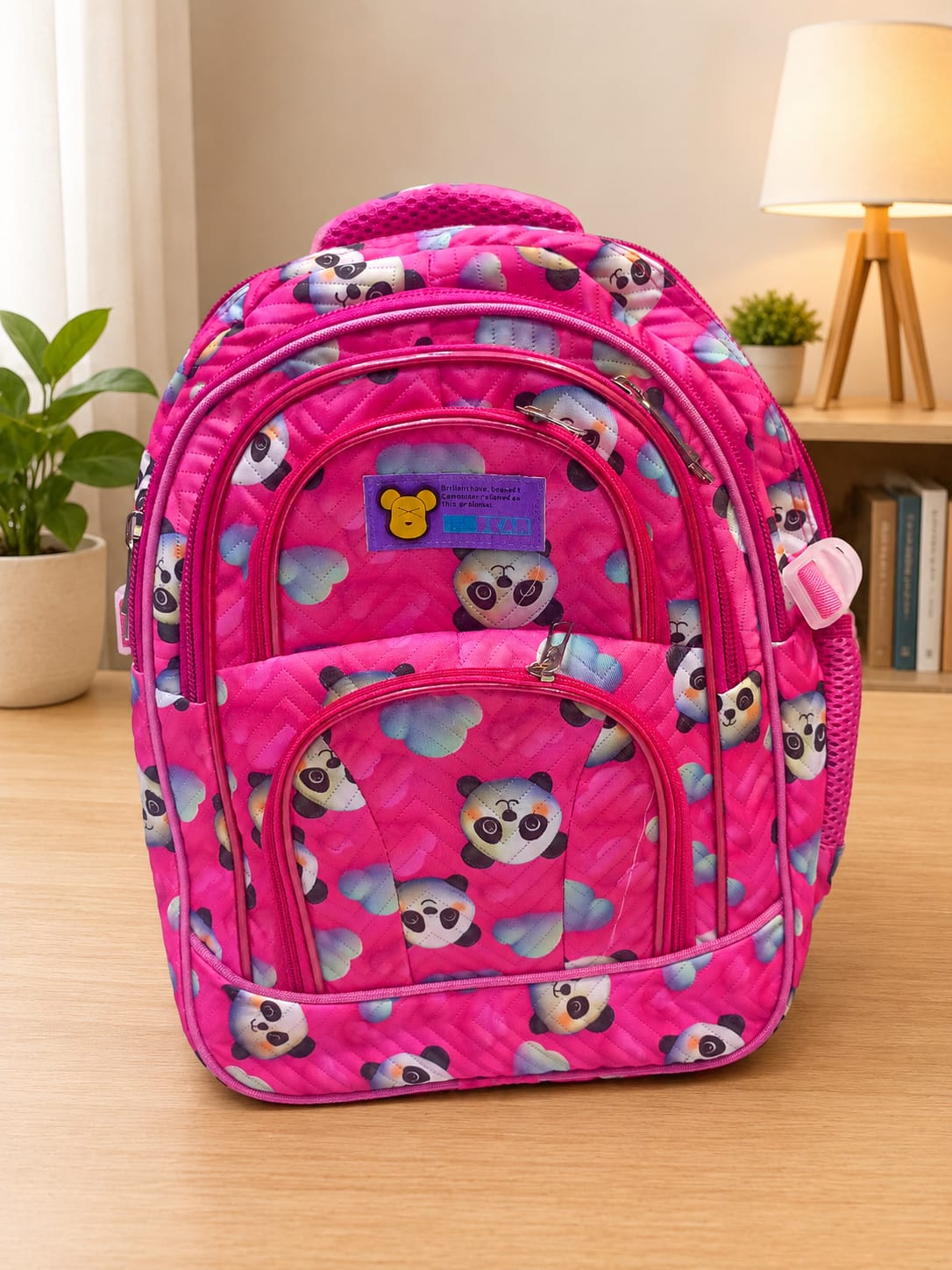 Panda Printed Backpack For boys & Girls