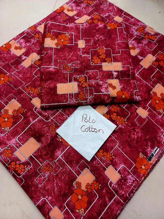 MICRO POLO COTTON ALL OVER 2 PC