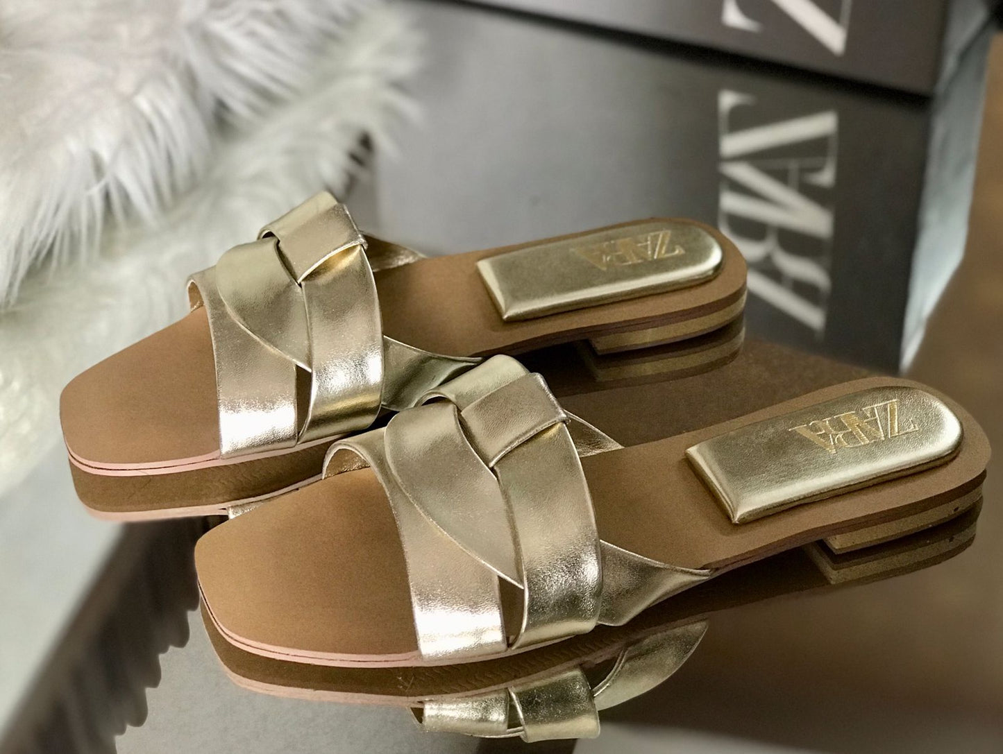 ZARA slipper